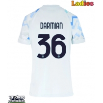 Inter Milan Matteo Darmian #36 Replica Away Shirt Ladies 2025-26 Short Sleeve